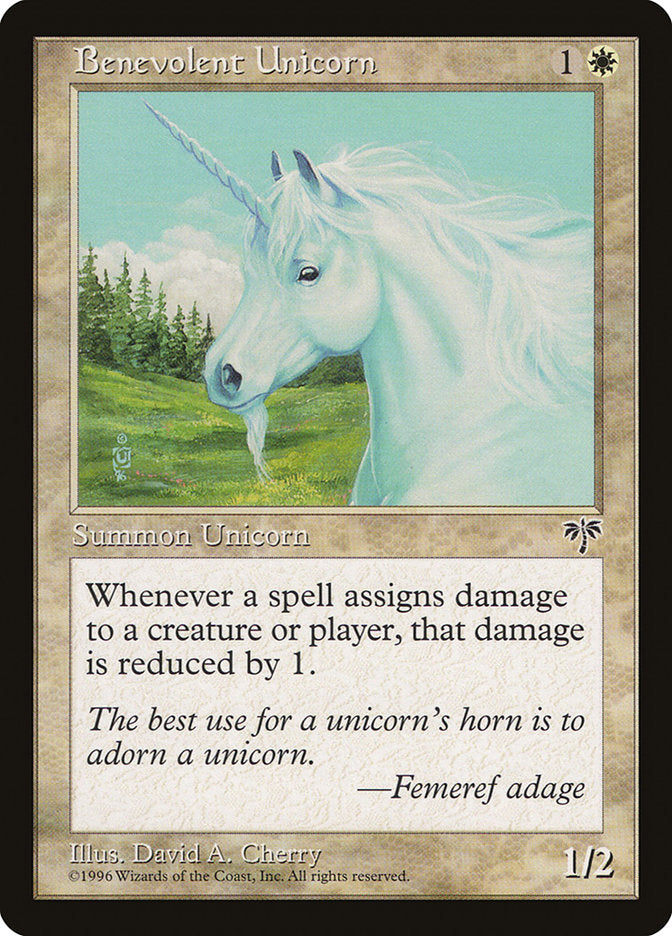 Benevolent Unicorn [Mirage] | Grognard Games