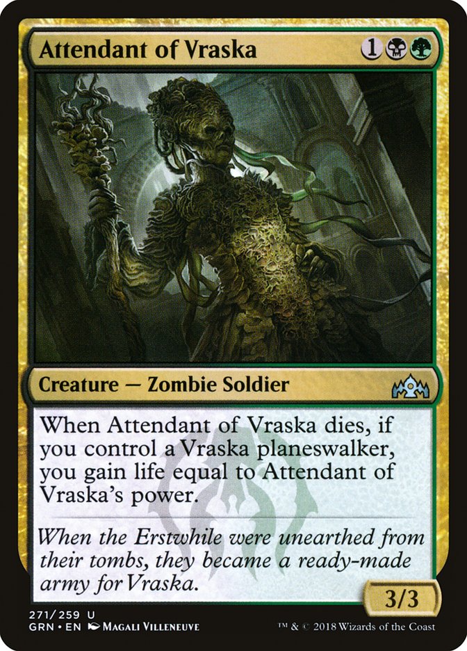 Attendant of Vraska [Guilds of Ravnica] | Grognard Games