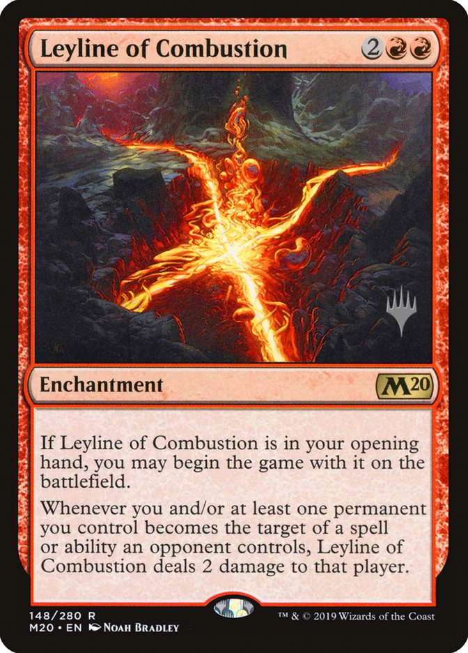 Leyline of Combustion (Promo Pack) [Core Set 2020 Promos] | Grognard Games