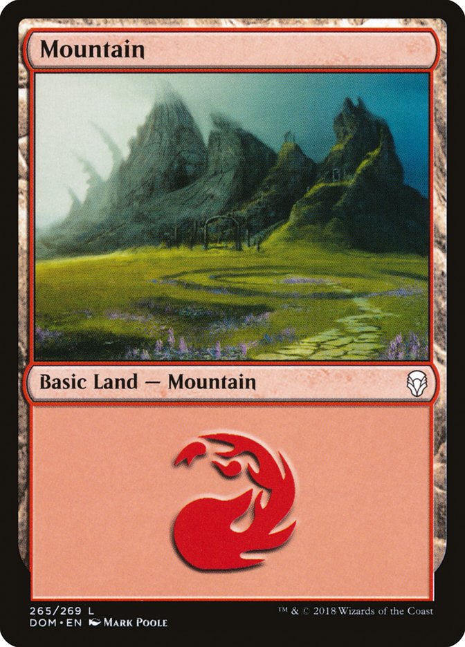 Mountain (265) [Dominaria] | Grognard Games