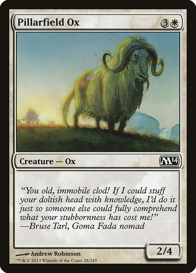 Pillarfield Ox [Magic 2014] | Grognard Games