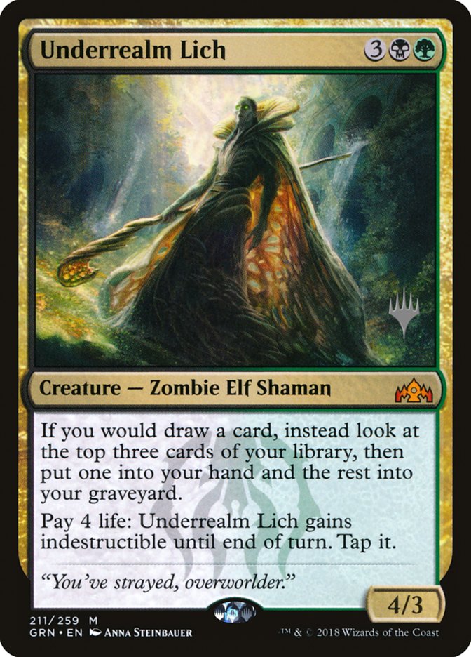 Underrealm Lich [Guilds of Ravnica Promos] | Grognard Games