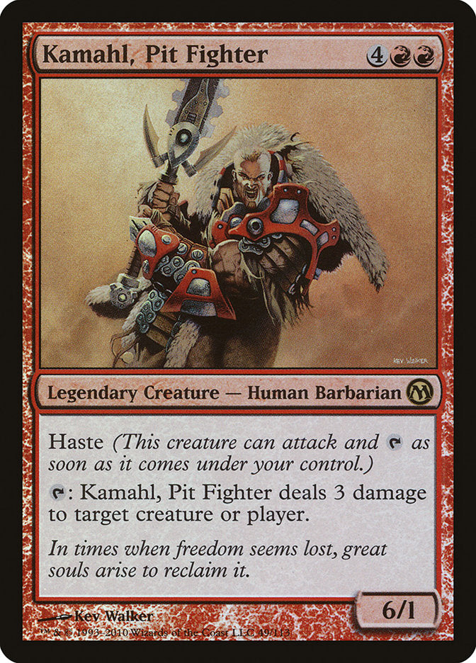 Kamahl, Pit Fighter [Duels of the Planeswalkers] | Grognard Games