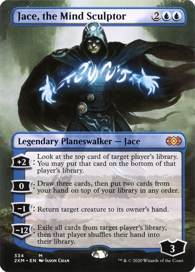Jace, the Mind Sculptor (Toppers) [Double Masters Extended Art] | Grognard Games