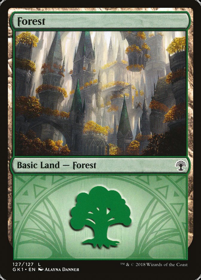 Forest (127) [Guilds of Ravnica Guild Kit] | Grognard Games