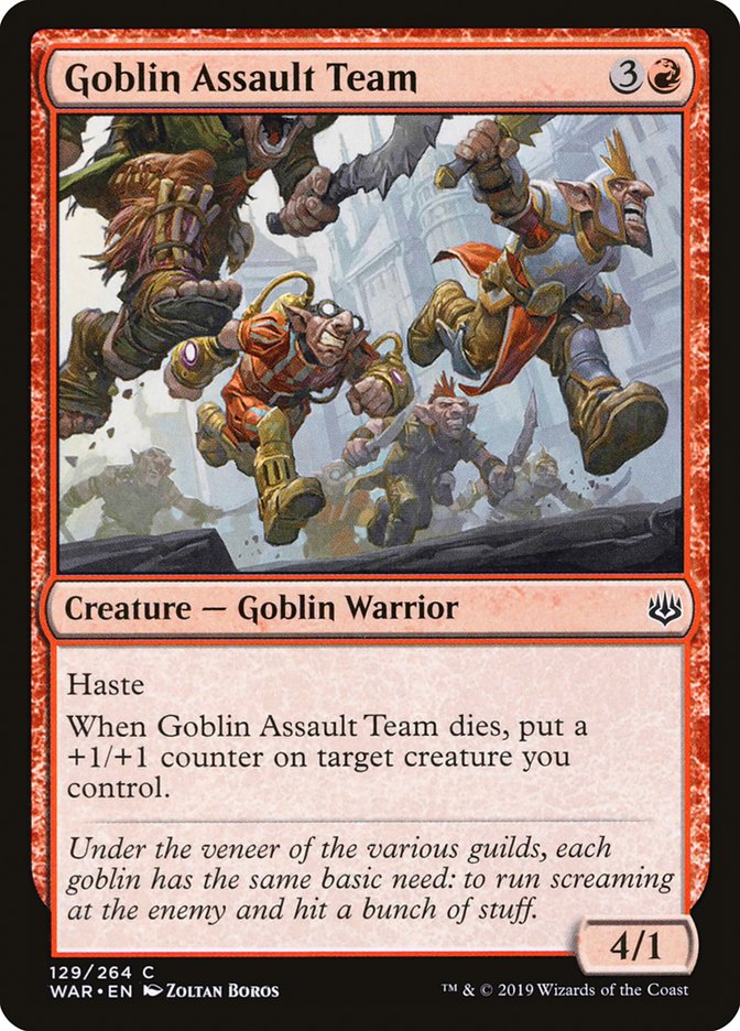 Goblin Assault Team [War of the Spark] | Grognard Games