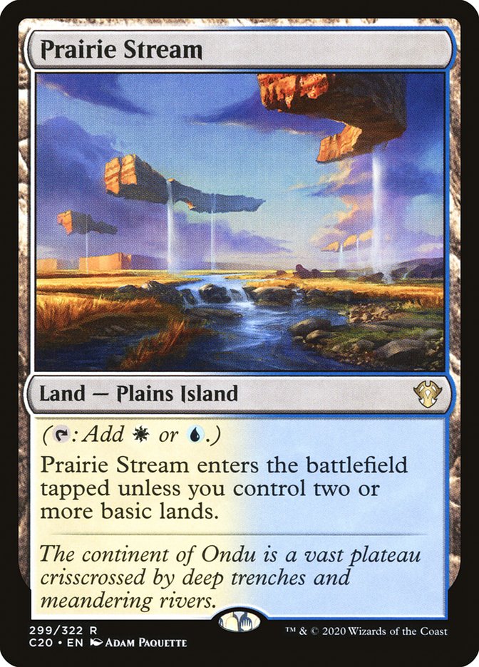 Prairie Stream [Commander 2020] | Grognard Games