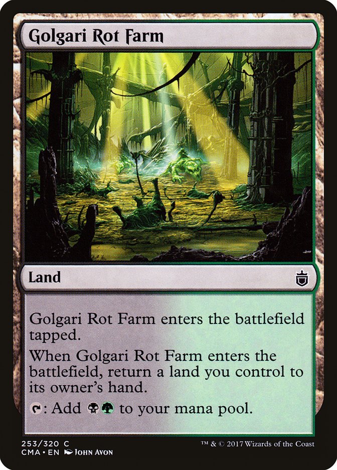 Golgari Rot Farm [Commander Anthology] | Grognard Games