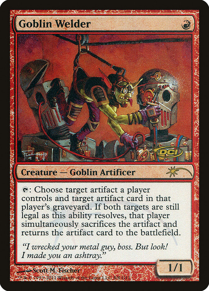 Goblin Welder [Judge Gift Cards 2011] | Grognard Games