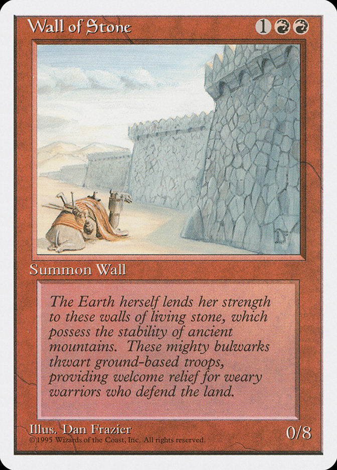 Wall of Stone [Fourth Edition] | Grognard Games