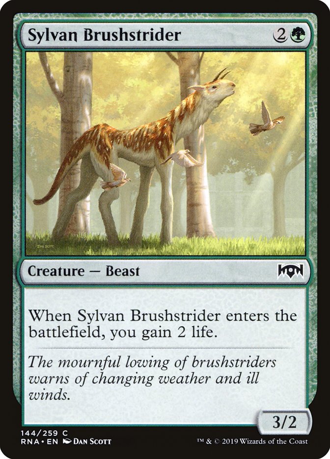 Sylvan Brushstrider [Ravnica Allegiance] | Grognard Games