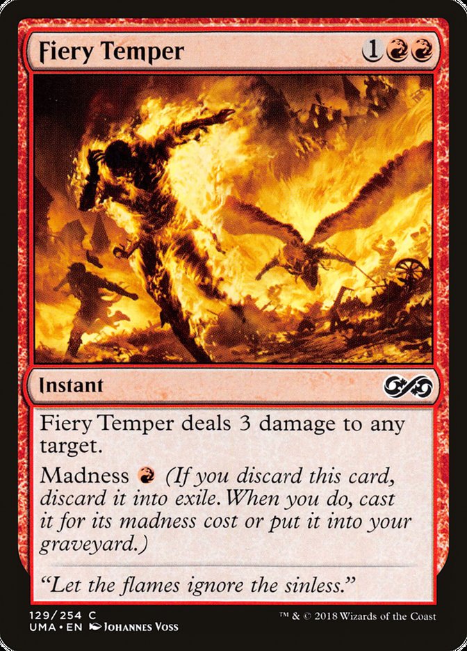 Fiery Temper [Ultimate Masters] | Grognard Games