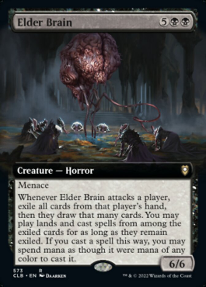 Elder Brain (Extended Art) [Commander Legends: Battle for Baldur's Gate] | Grognard Games