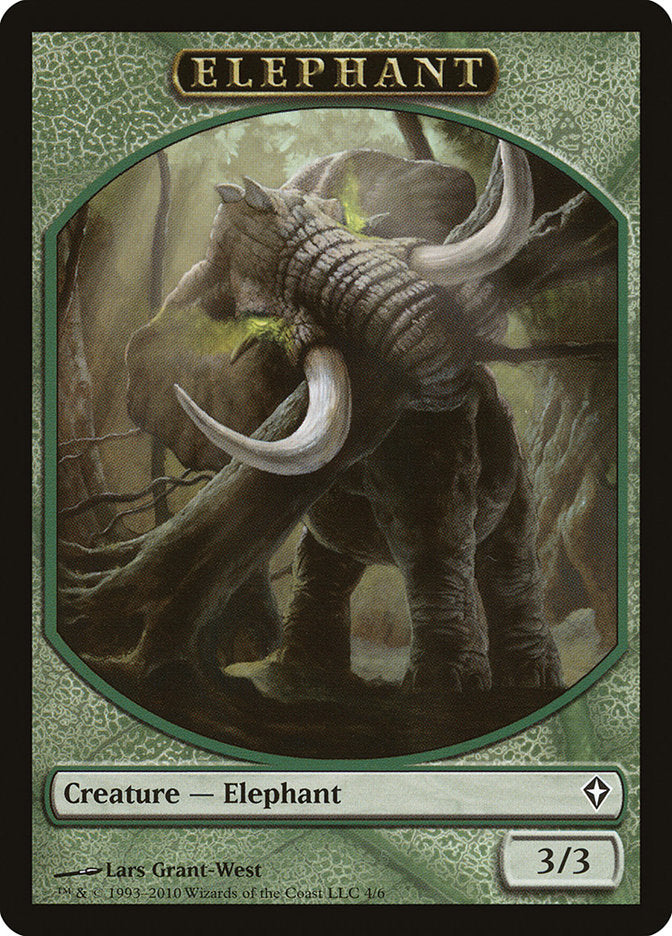 Elephant [Worldwake Tokens] | Grognard Games