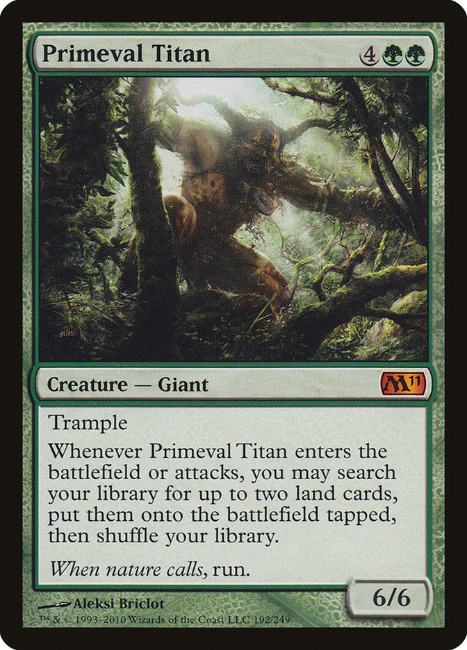 Primeval Titan [Magic 2011] | Grognard Games