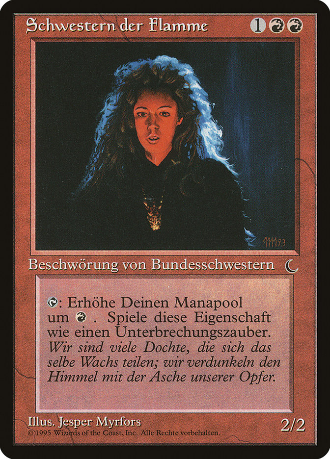 Sisters of the Flame (German) - "Schwestern der Flamme" [Renaissance] | Grognard Games