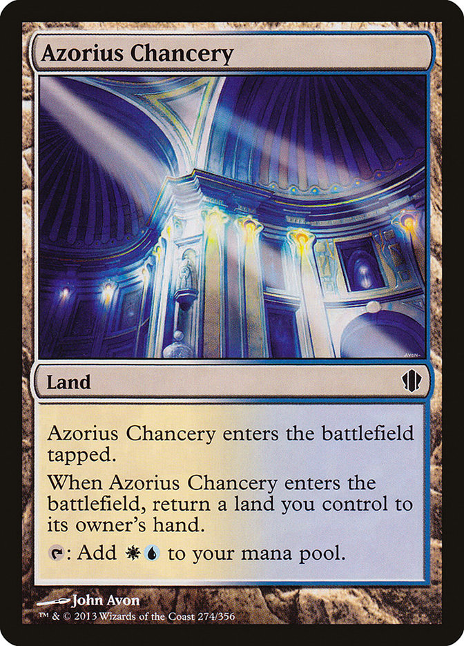 Azorius Chancery [Commander 2013] | Grognard Games