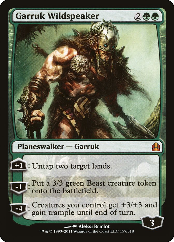 Garruk Wildspeaker [Commander 2011] | Grognard Games
