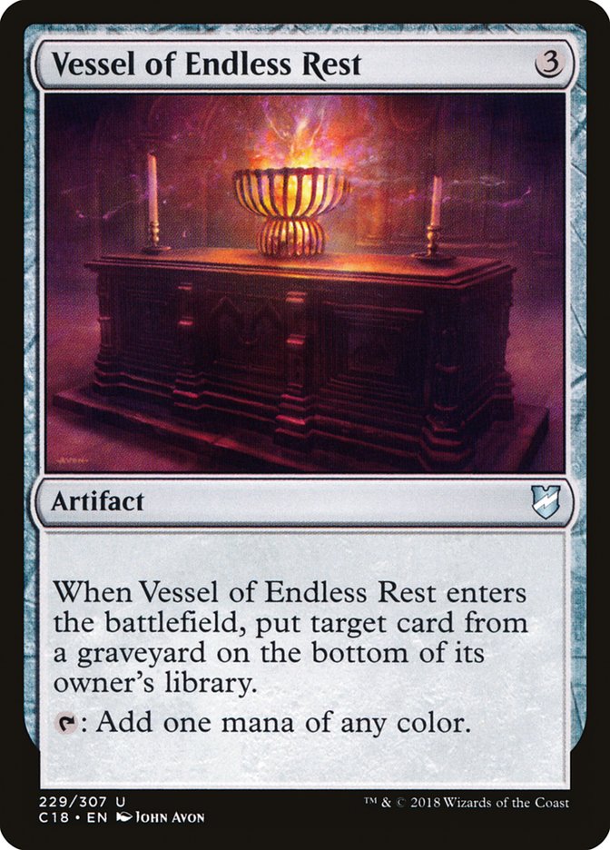 Vessel of Endless Rest [Commander 2018] | Grognard Games