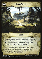 Dowsing Dagger // Lost Vale  [Ixalan Prerelease Promos] | Grognard Games