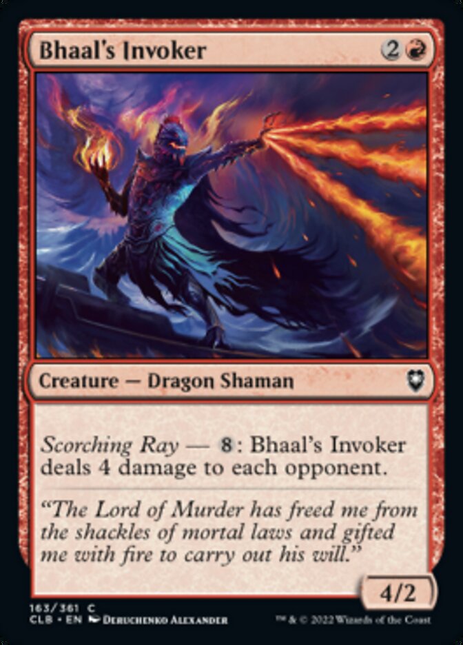 Bhaal's Invoker [Commander Legends: Battle for Baldur's Gate] | Grognard Games