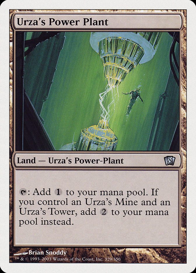 Urza's Power Plant [Eighth Edition] | Grognard Games