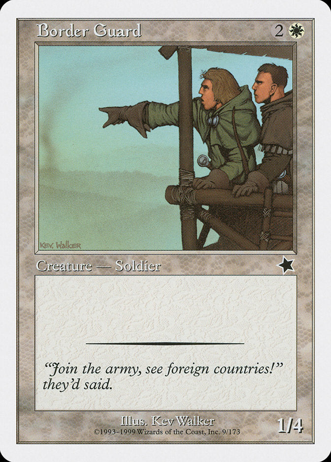 Border Guard [Starter 1999] | Grognard Games