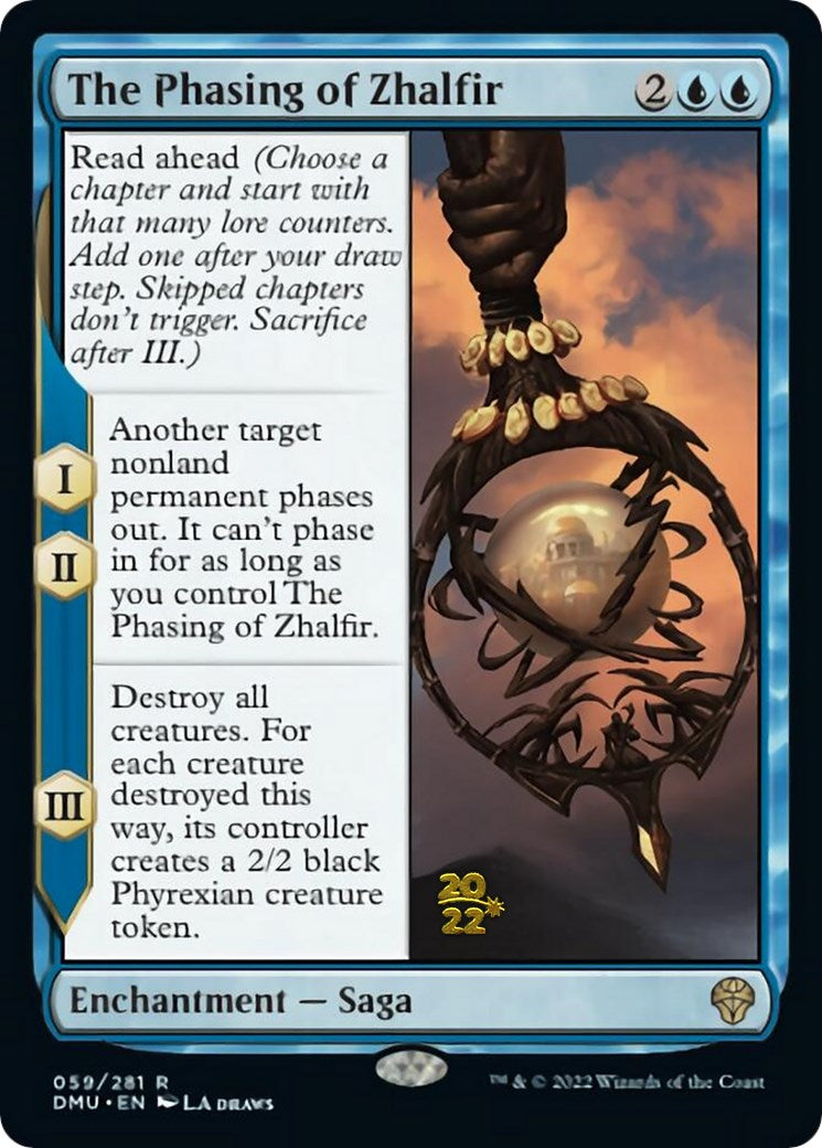 The Phasing of Zhalfir [Dominaria United Prerelease Promos] | Grognard Games