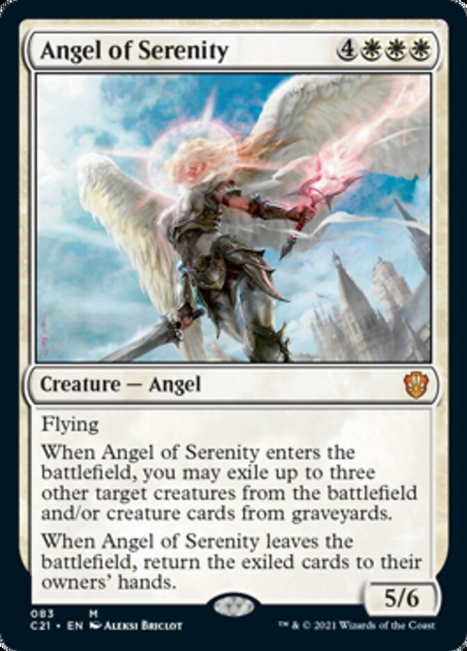 Angel of Serenity [Commander 2021] | Grognard Games