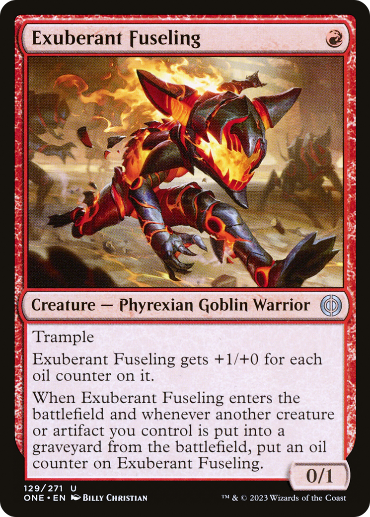 Exuberant Fuseling [Phyrexia: All Will Be One] | Grognard Games