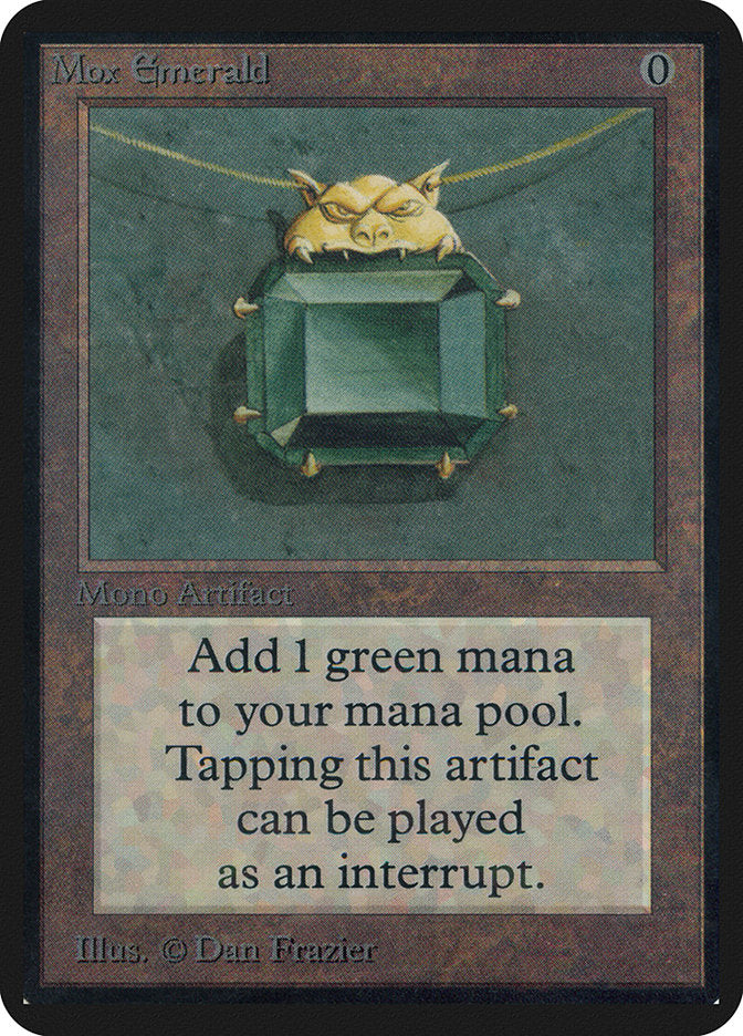 Mox Emerald [Limited Edition Alpha] | Grognard Games