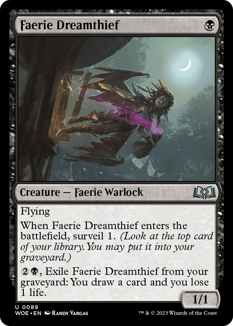 Faerie Dreamthief [Wilds of Eldraine] | Grognard Games