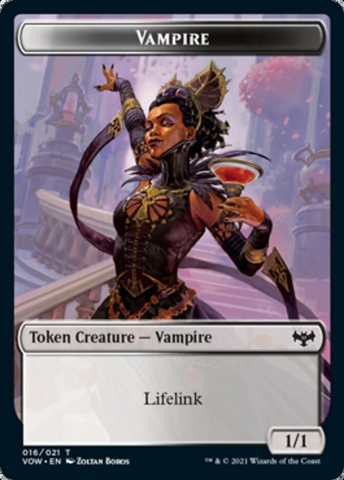 Vampire Token (016) [Innistrad: Crimson Vow Tokens] | Grognard Games