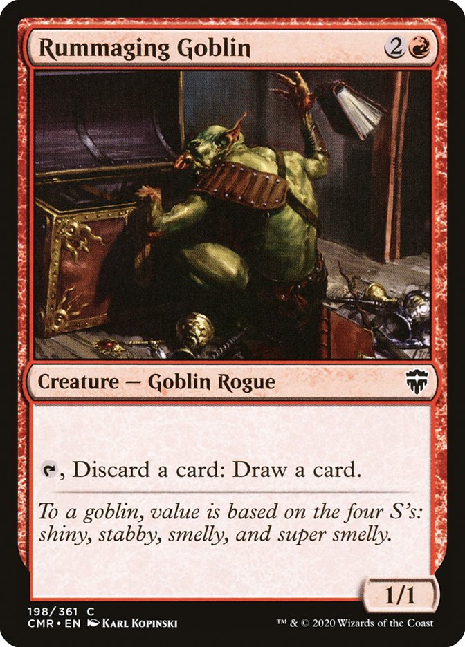 Rummaging Goblin [Commander Legends] | Grognard Games