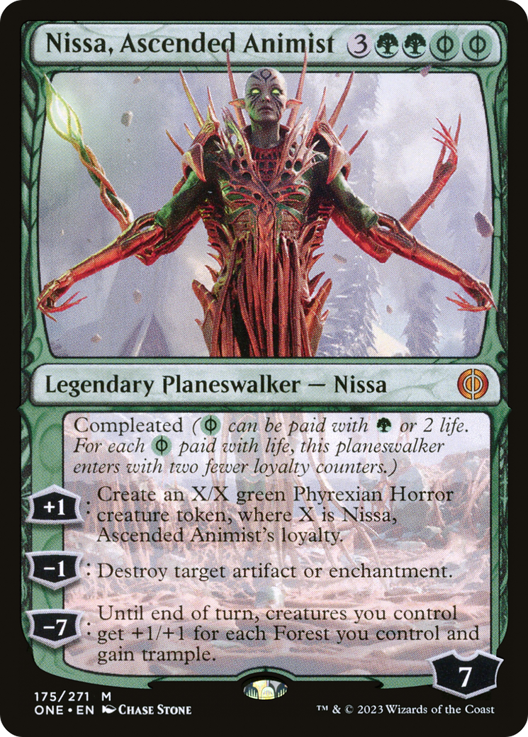 Nissa, Ascended Animist [Phyrexia: All Will Be One] | Grognard Games
