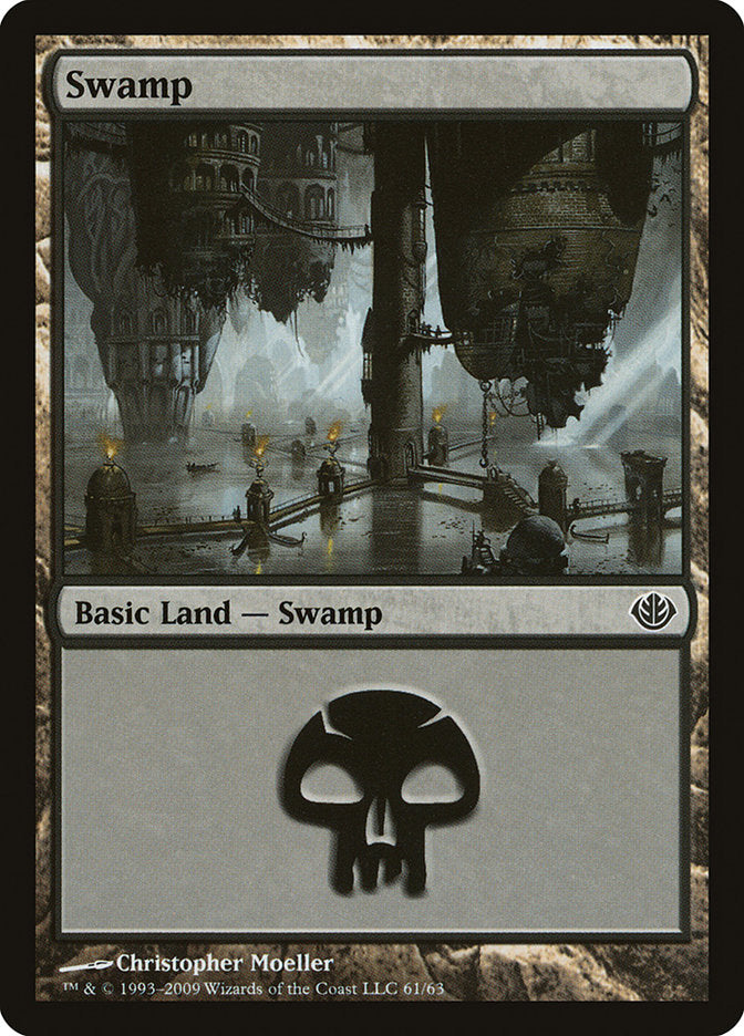 Swamp (61) [Duel Decks: Garruk vs. Liliana] | Grognard Games