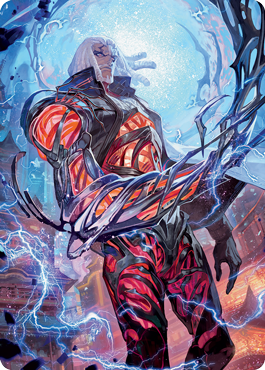 Tezzeret, Betrayer of Flesh Art Card [Kamigawa: Neon Dynasty Art Series] | Grognard Games