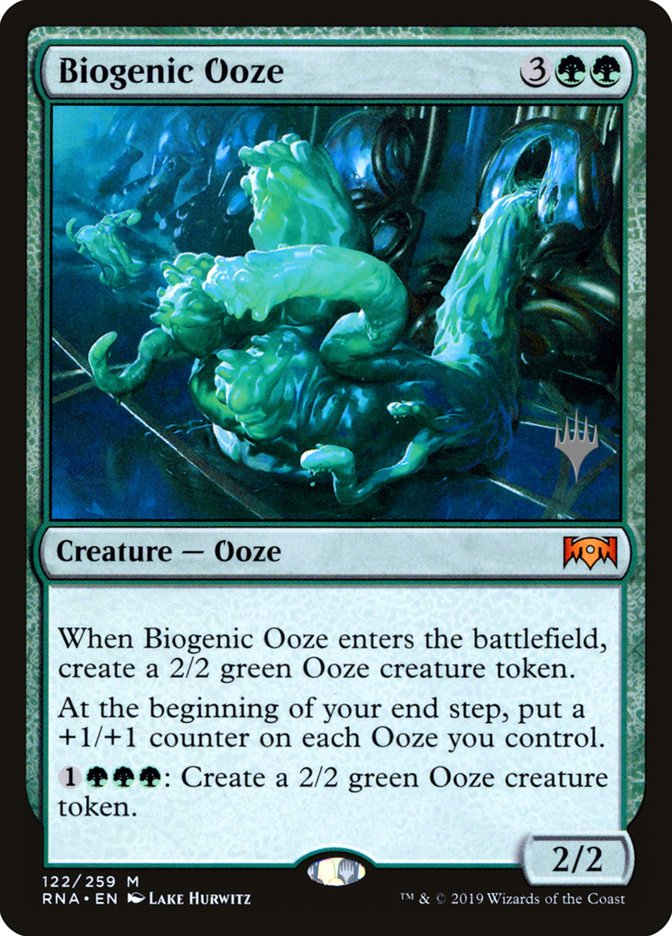 Biogenic Ooze (Promo Pack) [Ravnica Allegiance Promos] | Grognard Games