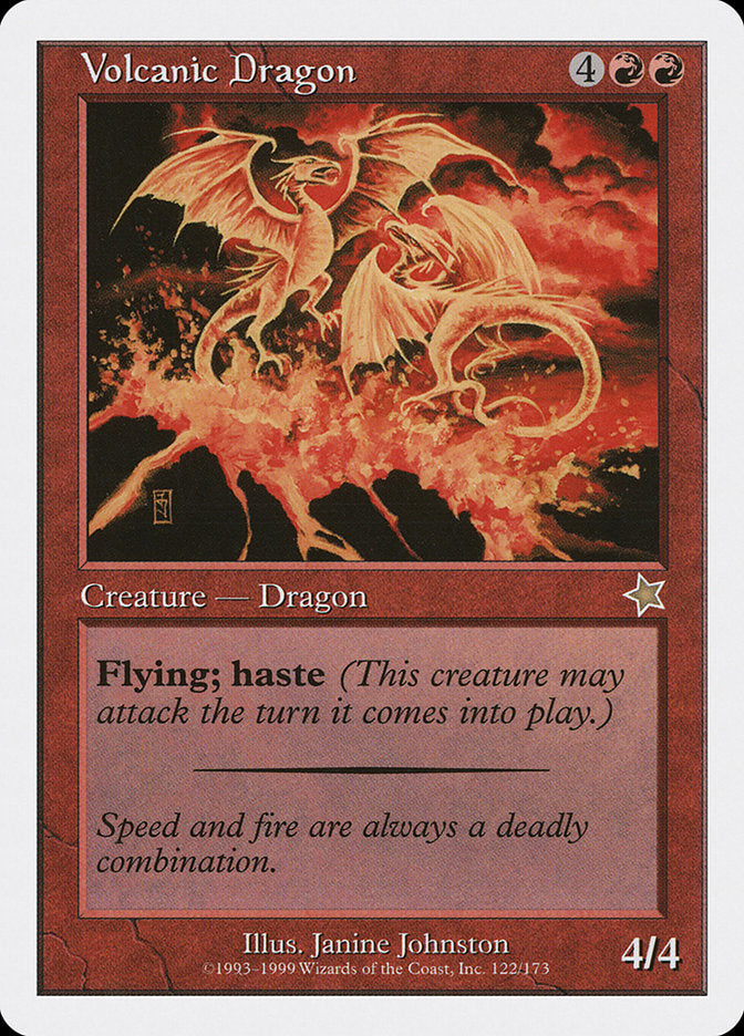 Volcanic Dragon [Starter 1999] | Grognard Games