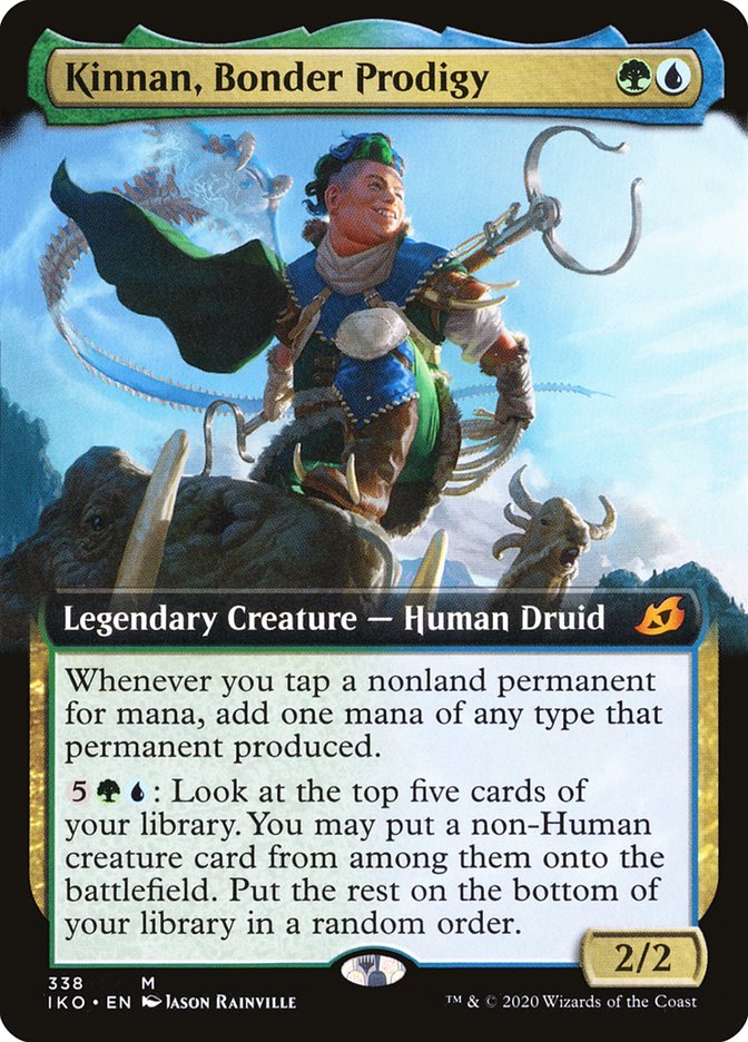 Kinnan, Bonder Prodigy (Extended Art) [Ikoria: Lair of Behemoths] | Grognard Games