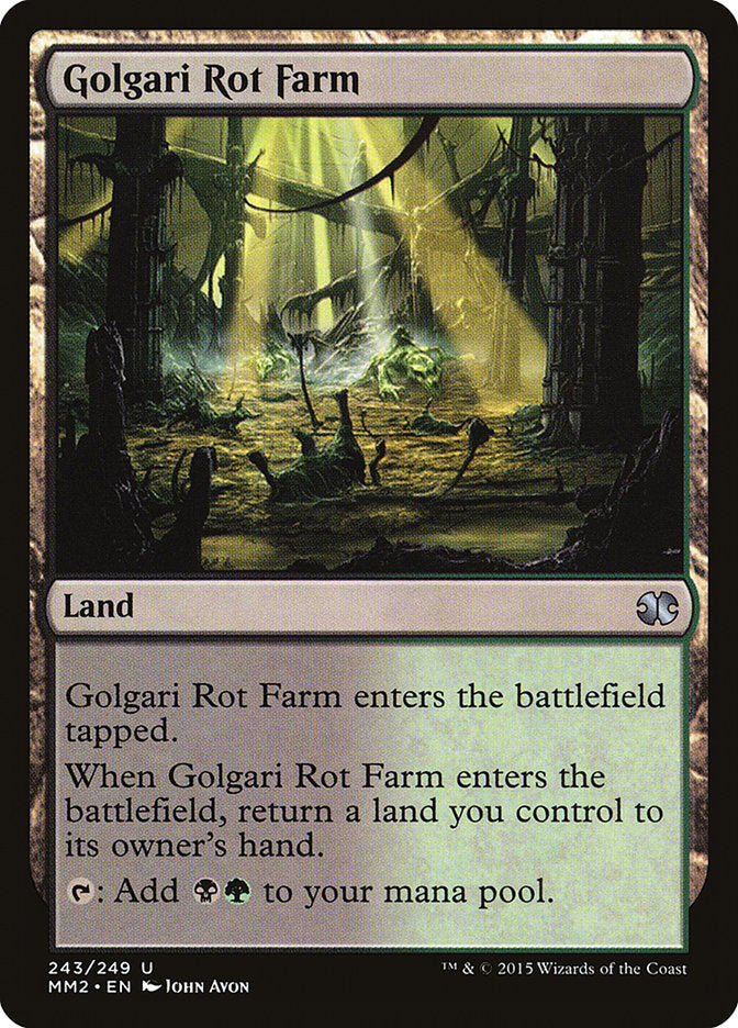 Golgari Rot Farm [Modern Masters 2015] | Grognard Games