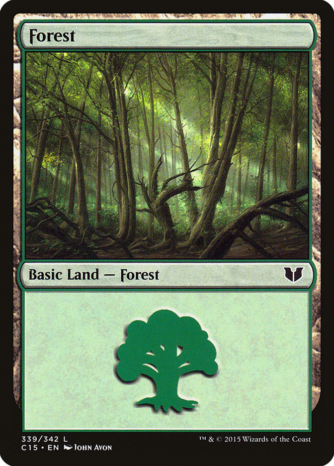 Forest (339) [Commander 2015] | Grognard Games