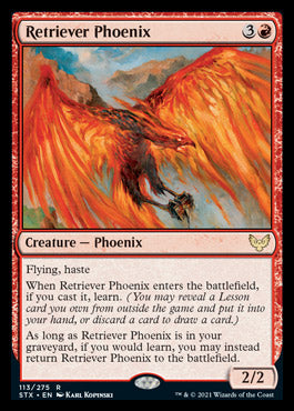 Retriever Phoenix [Strixhaven: School of Mages] | Grognard Games