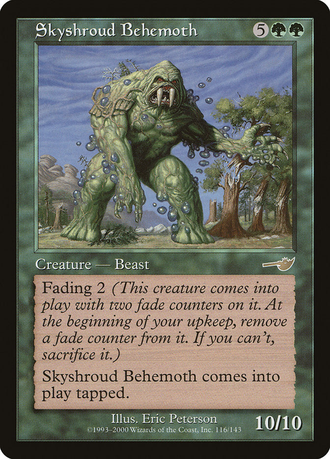 Skyshroud Behemoth [Nemesis] | Grognard Games