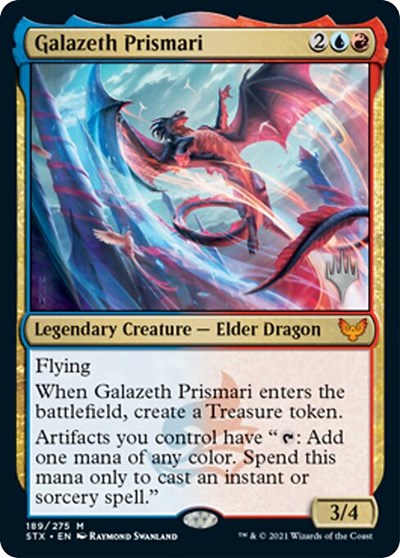 Galazeth Prismari (Promo Pack) [Strixhaven: School of Mages Promos] | Grognard Games