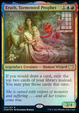 Eruth, Tormented Prophet [Innistrad: Crimson Vow Prerelease Promos] | Grognard Games