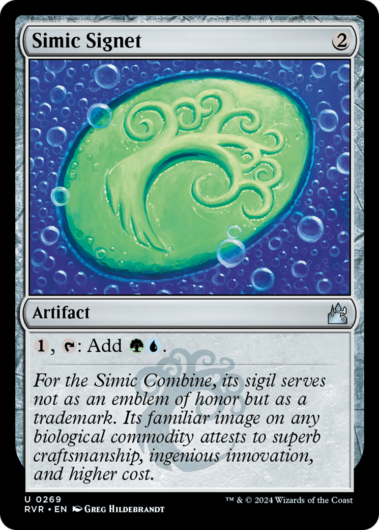 Simic Signet [Ravnica Remastered] | Grognard Games