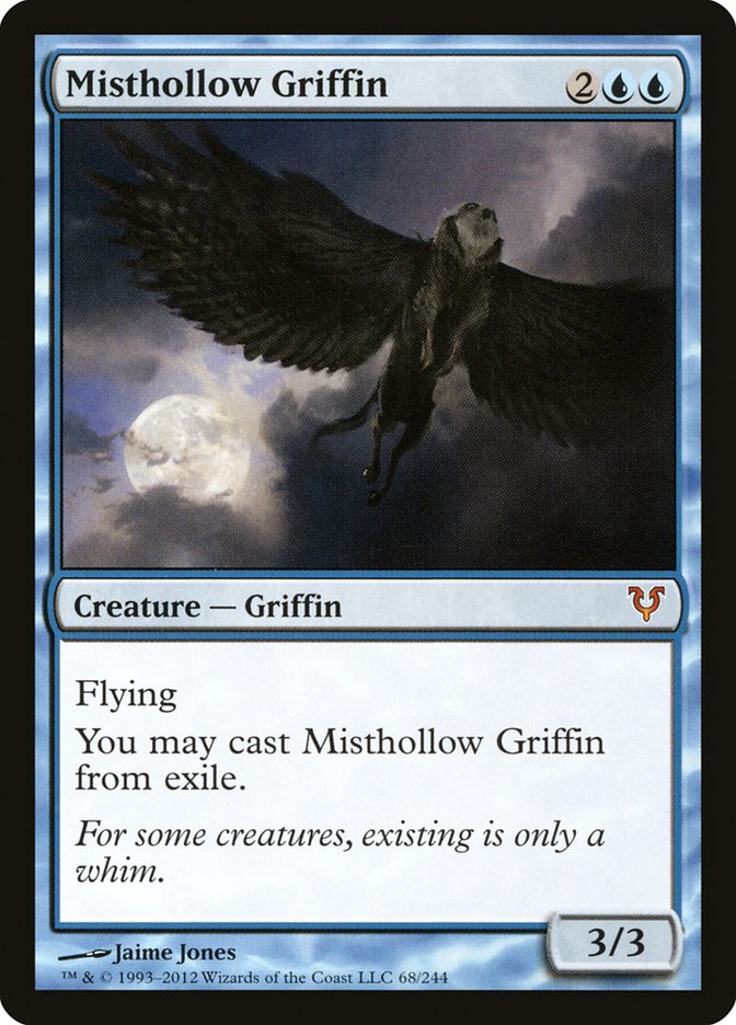 Misthollow Griffin [Avacyn Restored] | Grognard Games