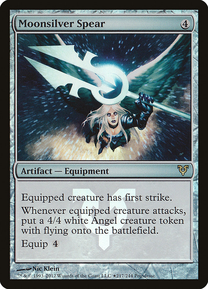 Moonsilver Spear [Avacyn Restored Prerelease Promos] | Grognard Games