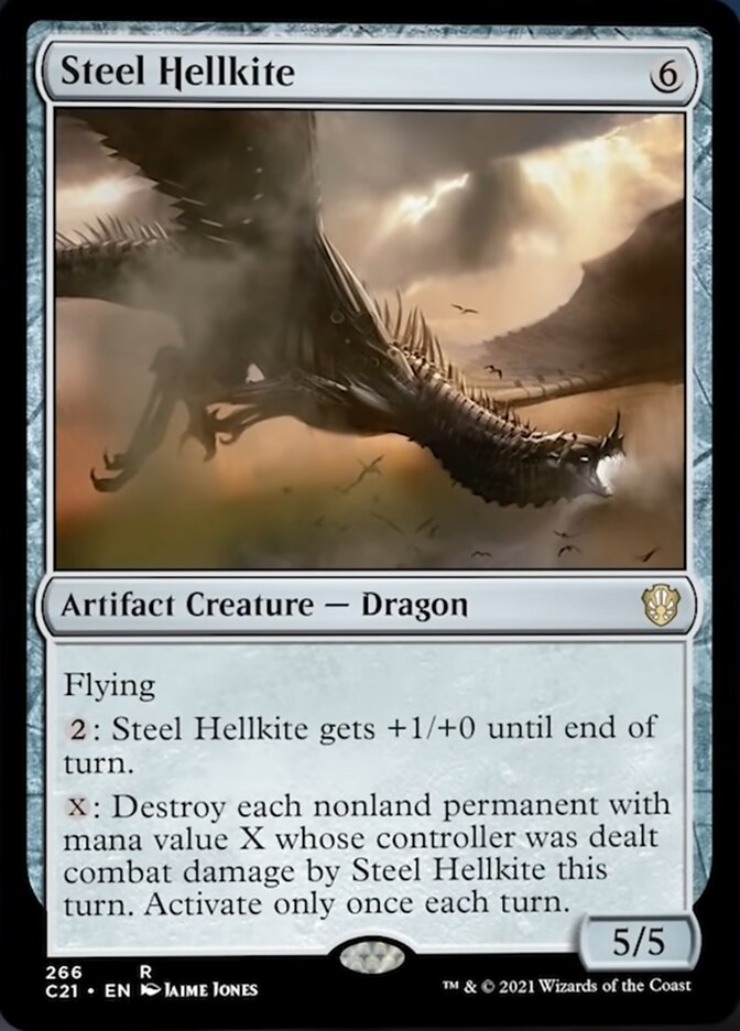 Steel Hellkite [Commander 2021] | Grognard Games